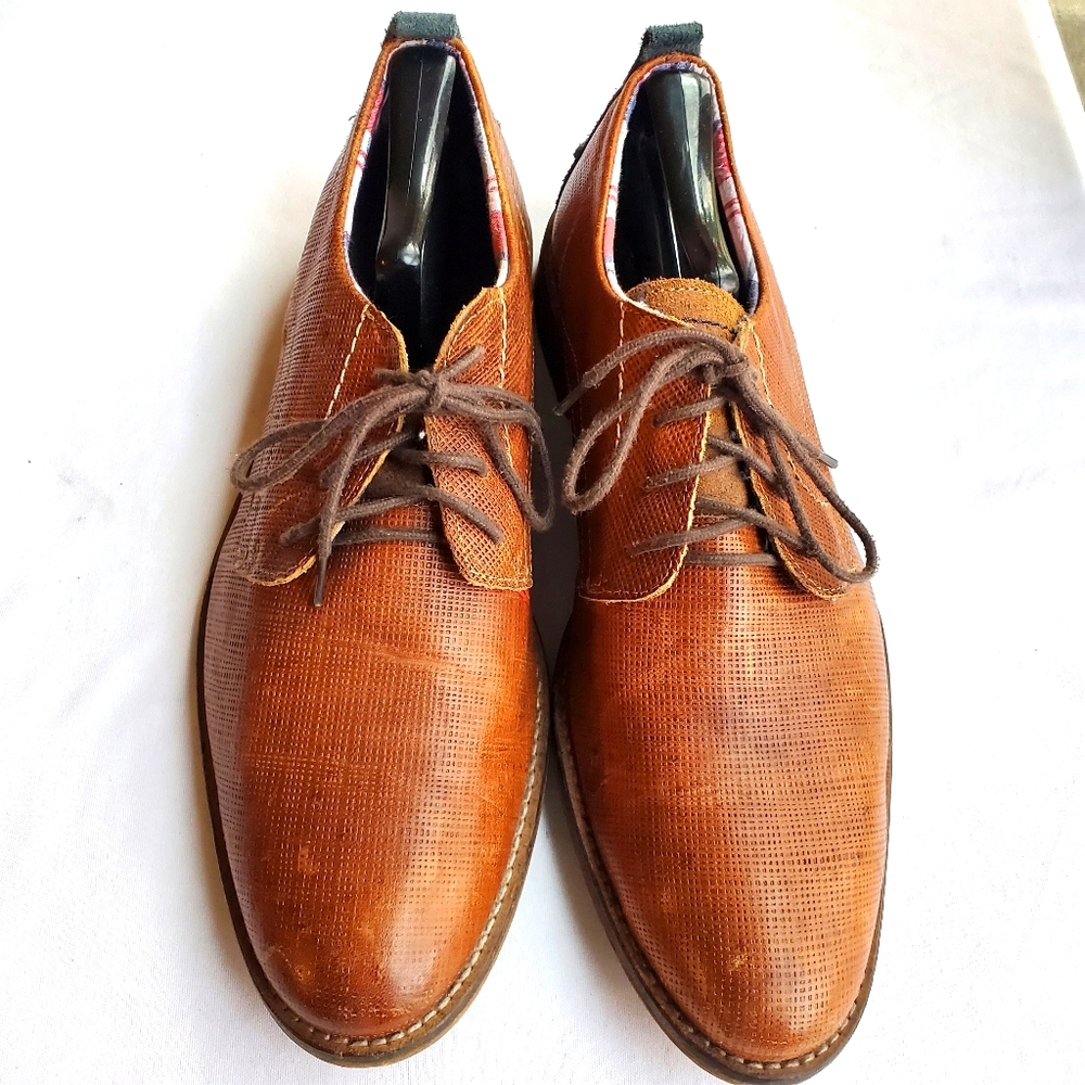 BULL BOXER LACE-UP LEATHER UPPER SIZE 11